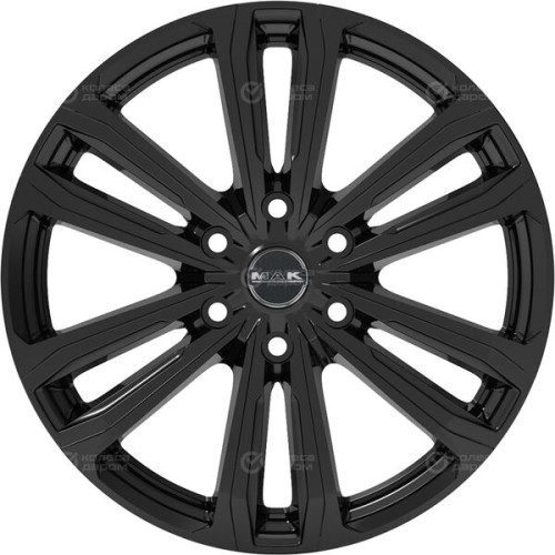 Колесный диск MAK Safari 6 8xR18 6x114.3 ET30 DIA66.1 черный глянцевый