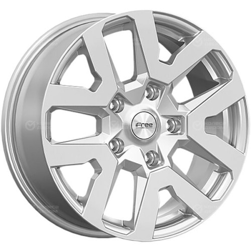 Колесный диск iFree Original Трикстер (Niva) 7xR17 5x139.7 ET40 DIA98 серебристый