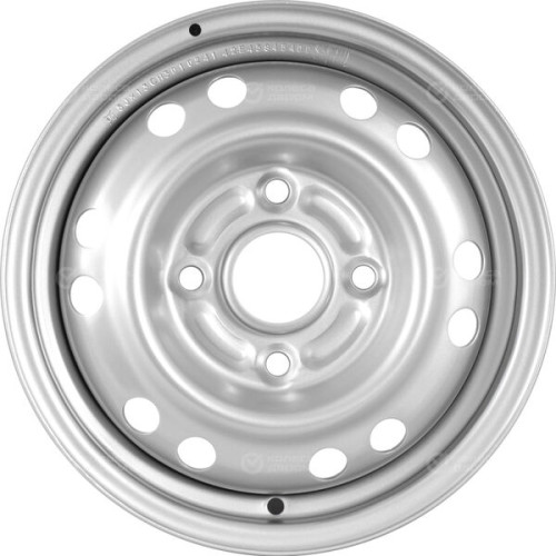 Колесный диск Евразиа ТАПО 42E45S Евразиа ТАПО 5xR13 4x114.3 ET45 DIA69 серебристый