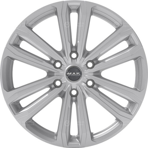 Колесный диск MAK Safari 6 8xR18 6x139.7 ET30 DIA100.1 серебристый