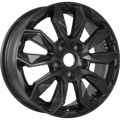 Колесный диск СКАД Сочи 6xR16 4x100 ET41 DIA60.1 черный полностью матовый