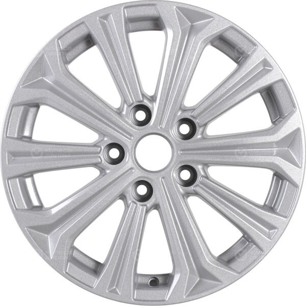 Колесный диск KHOMEN KHW1610 (ZV16_Focus) 6.5xR16 5x108 ET50 DIA63.35 серебристый