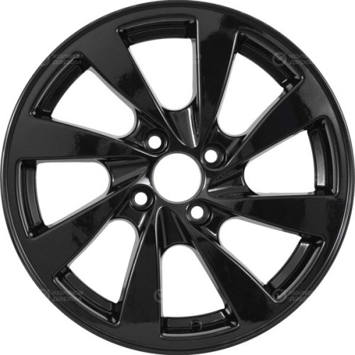 Колесный диск RST R055 6xR15 4x100 ET35 DIA60.1 черный глянцевый