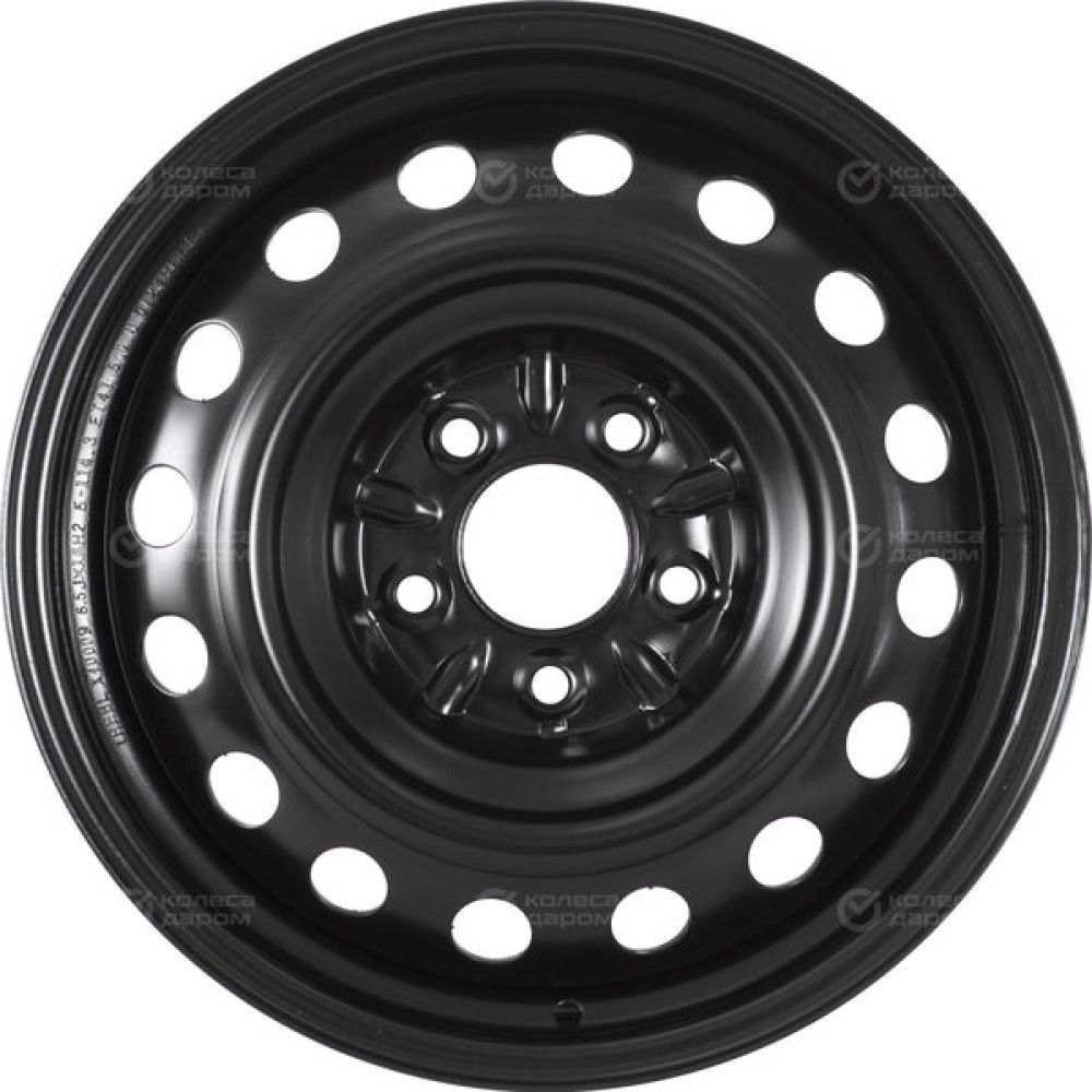 Колесный диск Trebl X40009 TREBL 6.5xR16 5x114.3 ET41 DIA67.1 черный