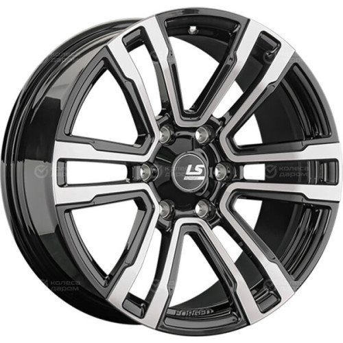Колесный диск LS Forged LS FG11 8xR20 6x114.3 ET46 DIA67.1 черный полностью полированный