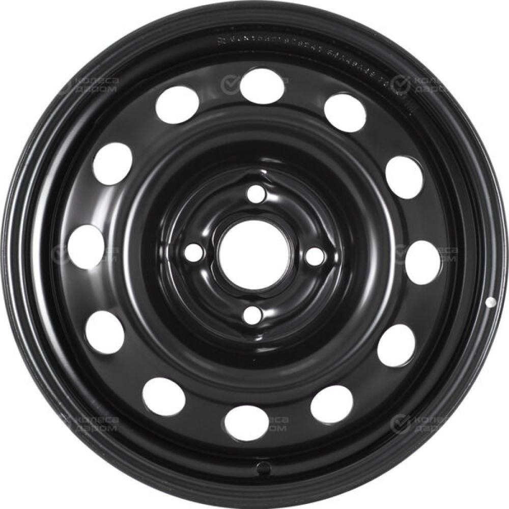 Колесный диск Евразиа ТАПО 64A49A Евразиа ТАПО 6xR15 4x100 ET49 DIA56.5 черный