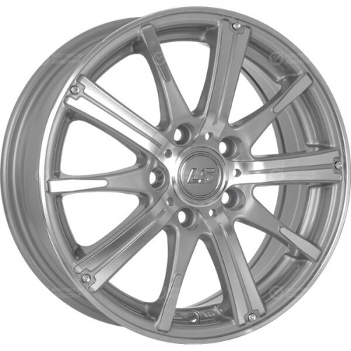 Колесный диск LS LS 209 6xR15 4x100 ET45 DIA73.1 серебристый полированный