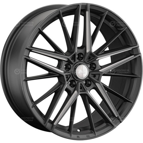 Колесный диск LS LS 1352 8xR18 5x108 ET45 DIA63.3 черный матовый с фрезерованными лучами