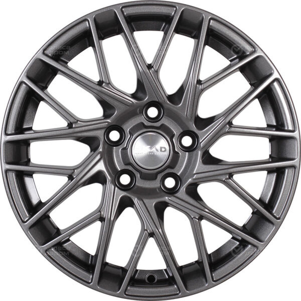 Колесный диск СКАД Сиена 6.5xR16 5x114.3 ET45 DIA67.1 темно-серый цвет с перламутровыми оттенками