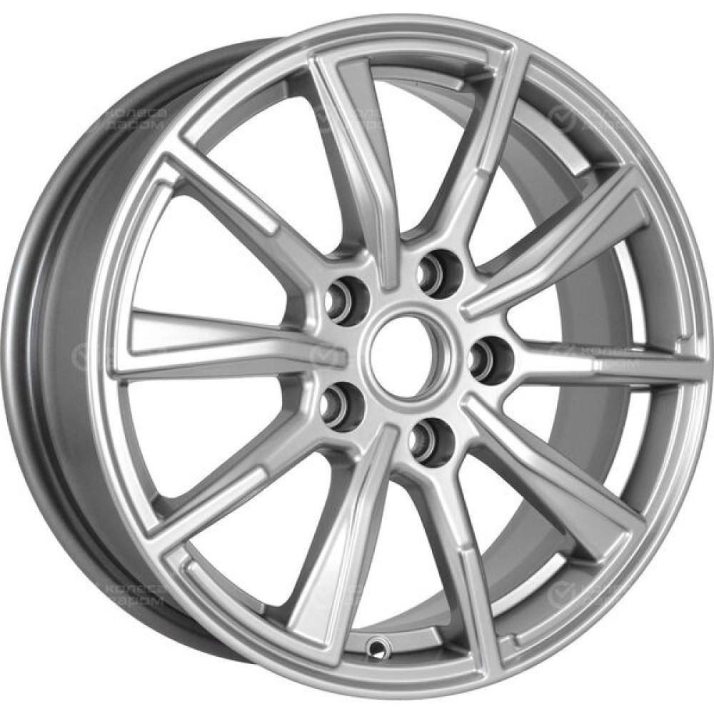 Колесный диск Carwel Лабаз 6.5xR16 5x114.3 ET43 DIA67.1 серебристый