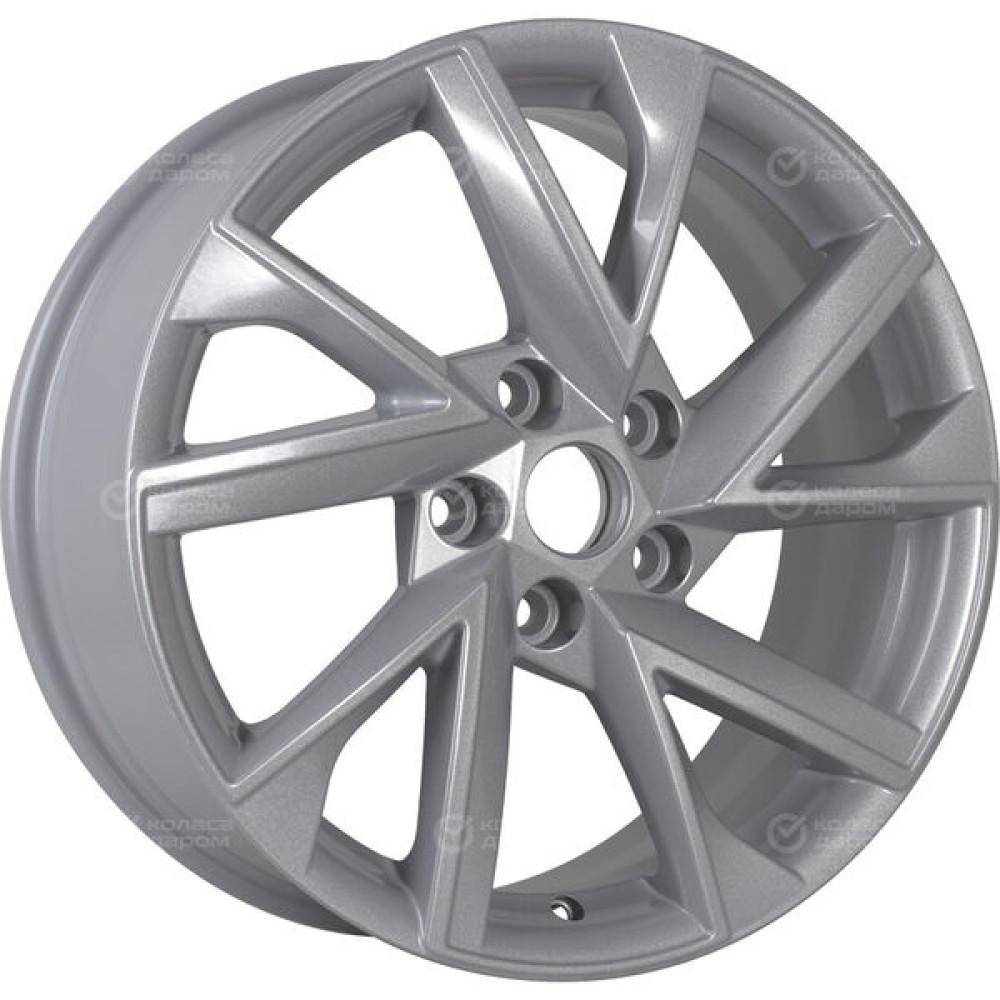 Колесный диск KHOMEN KHW1714 (ZV_17 Camry) 7xR17 5x114.3 ET45 DIA60.1 серебристый