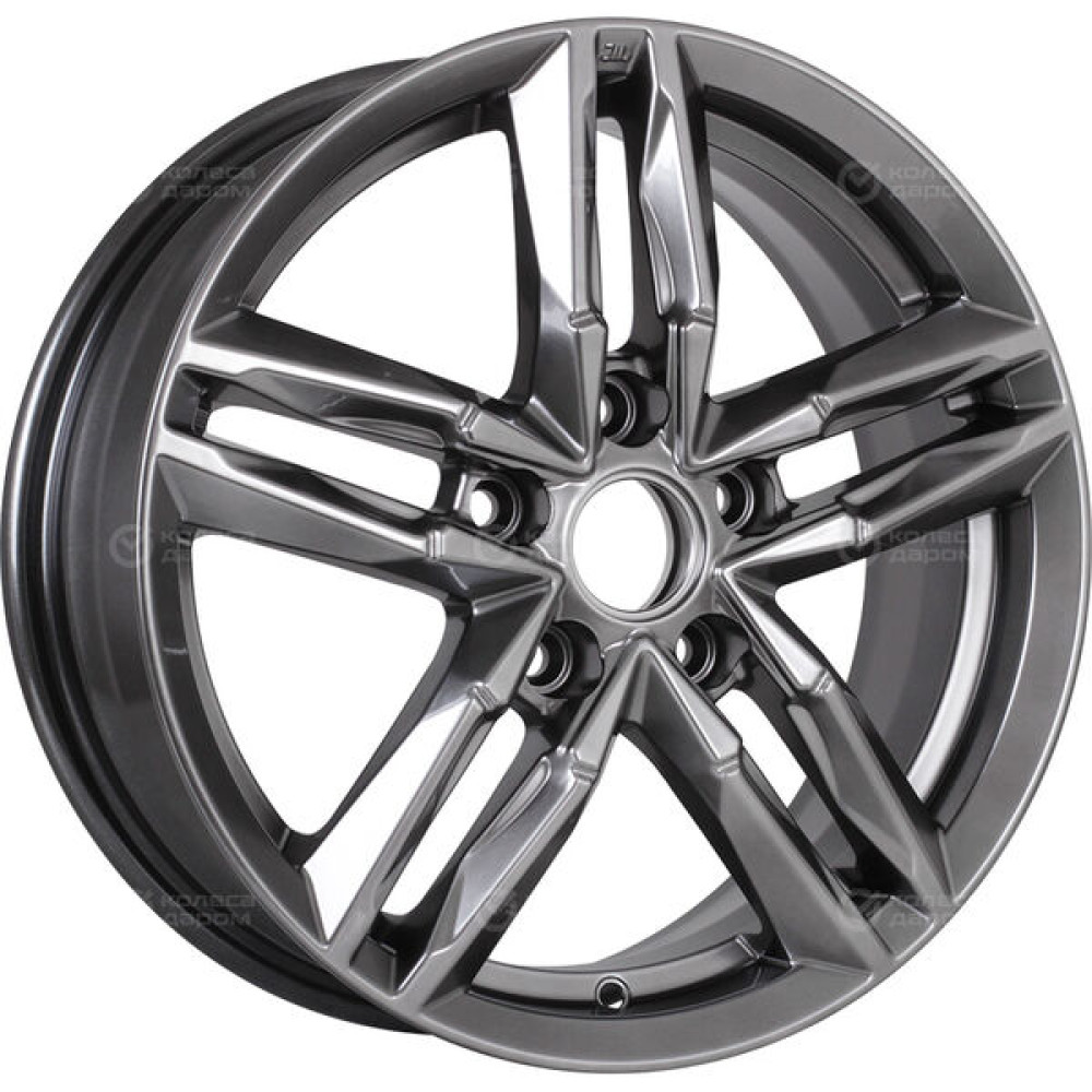 Колесный диск КиК Sayan 6xR16 5x110 ET45 DIA63.35 темно-серебристый
