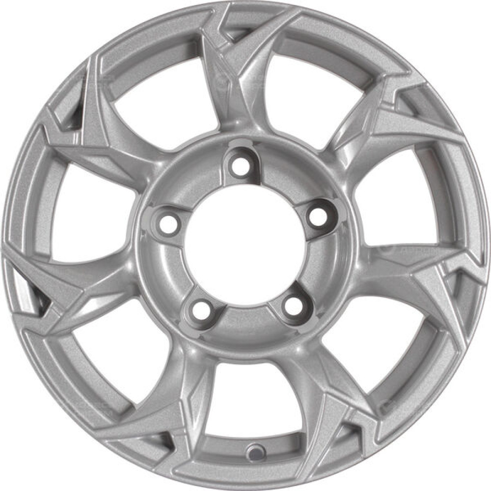 Колесный диск Carwel Гурон 1505 5.5xR15 5x139.7 ET5 DIA98.5 серебристый