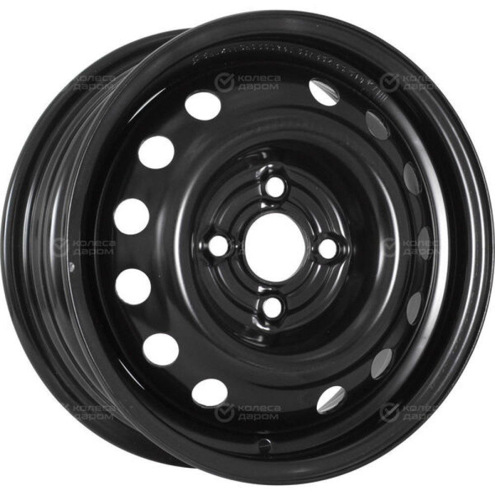 Колесный диск Евразиа ТАПО 53A45Z Евразиа ТАПО 5.5xR14 4x100 ET45 DIA56.6 черный