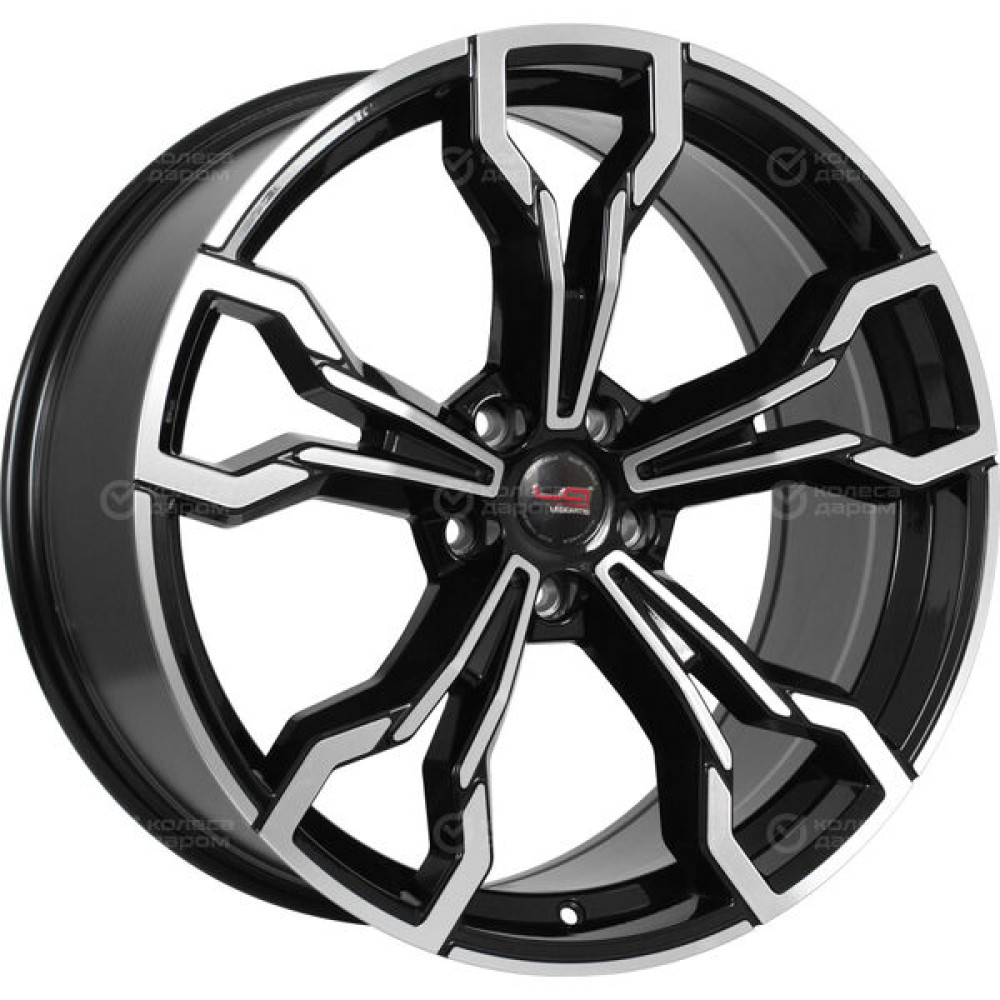 Колесный диск LegeArtis CT Concept B563 9.5xR20 5x112 ET43 DIA66.6 черный полностью полированный