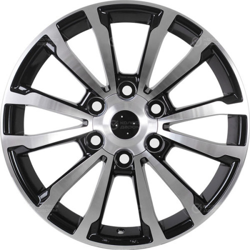 Колесный диск Replay TA1 7.5xR18 6x139.7 ET36 DIA100.1 черный полностью полированный