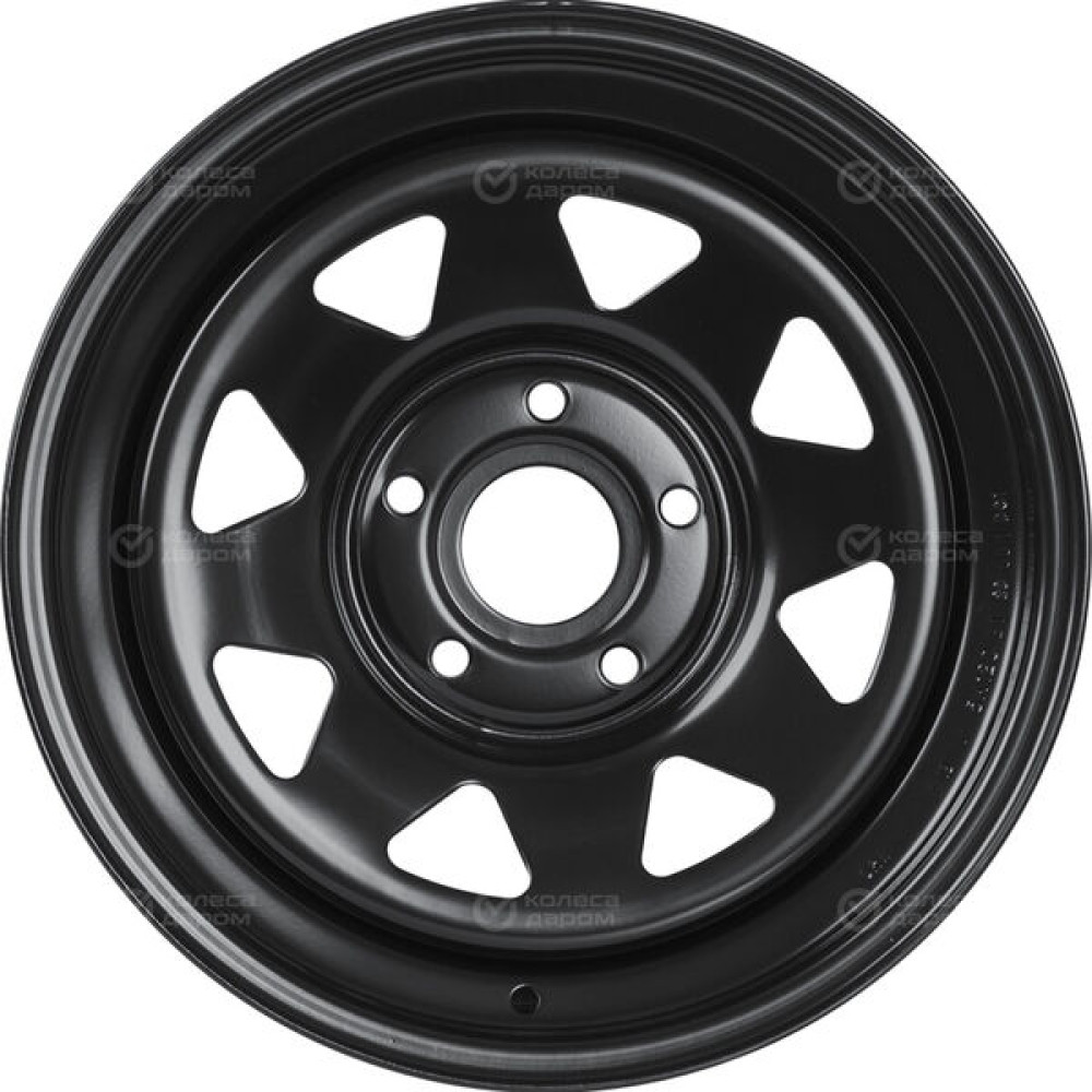 Колесный диск ORW (Off Road Wheels) УАЗ 7xR16 5x139.7 ET25 DIA110 черный глянцевый