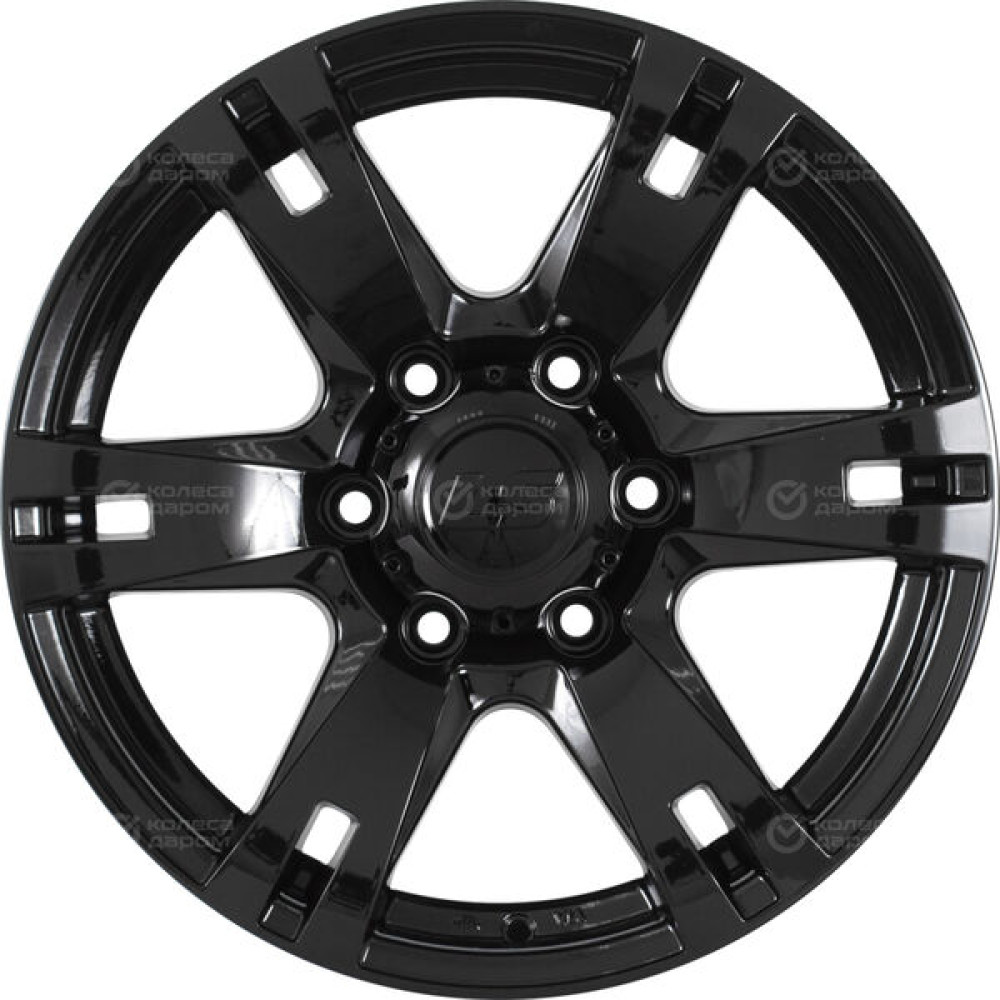 Колесный диск LS LS 182 8xR17 6x139.7 ET38 DIA100.1 черный