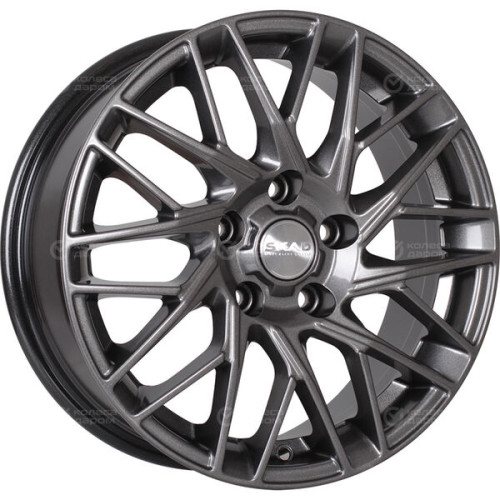 Колесный диск СКАД Сиена 6.5xR16 5x114.3 ET50 DIA67.1 темно-серый цвет с перламутровыми оттенками