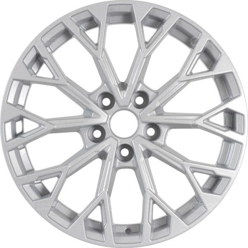 Колесный диск KHOMEN KHW1718 (Skoda Karoq) 7xR17 5x112 ET45 DIA57.1 серебристый