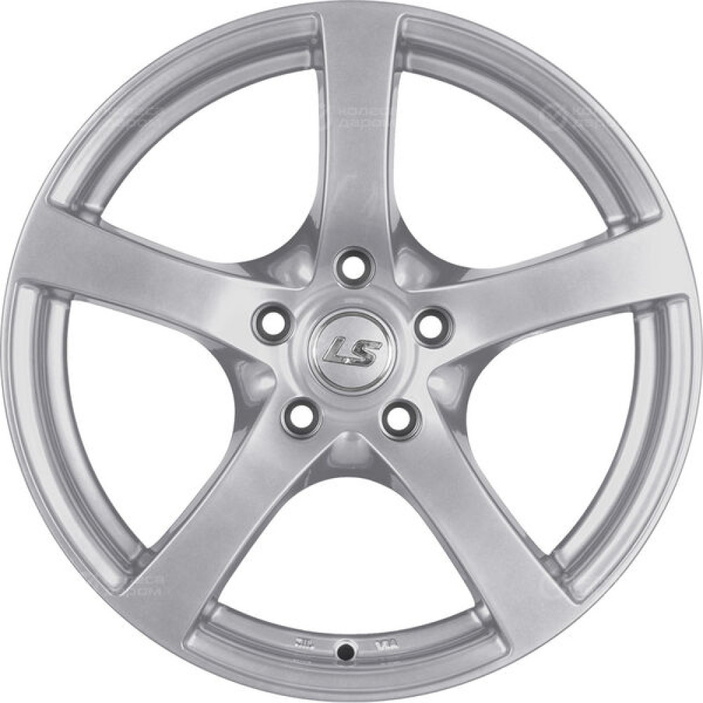 Колесный диск LS LS 357 7xR17 5x114.3 ET40 DIA73.1 серебристый