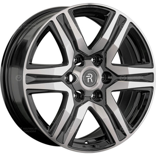 Колесный диск Replay TY417 7.5xR18 6x139.7 ET25 DIA106.1 черный полностью полированный