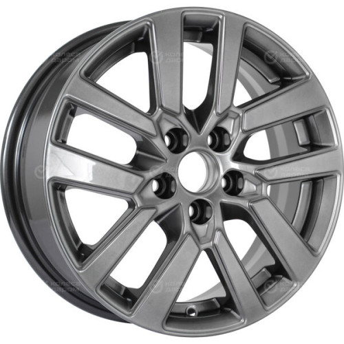Колесный диск KDW KD1560 6xR15 5x100 ET38 DIA57.1 темно-серый