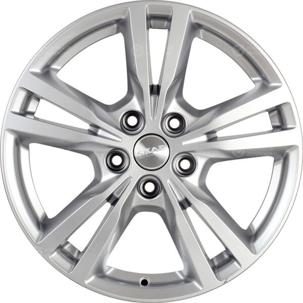 Колесный диск СКАД Мельбурн 7xR17 5x108 ET50 DIA63.35 серебристый