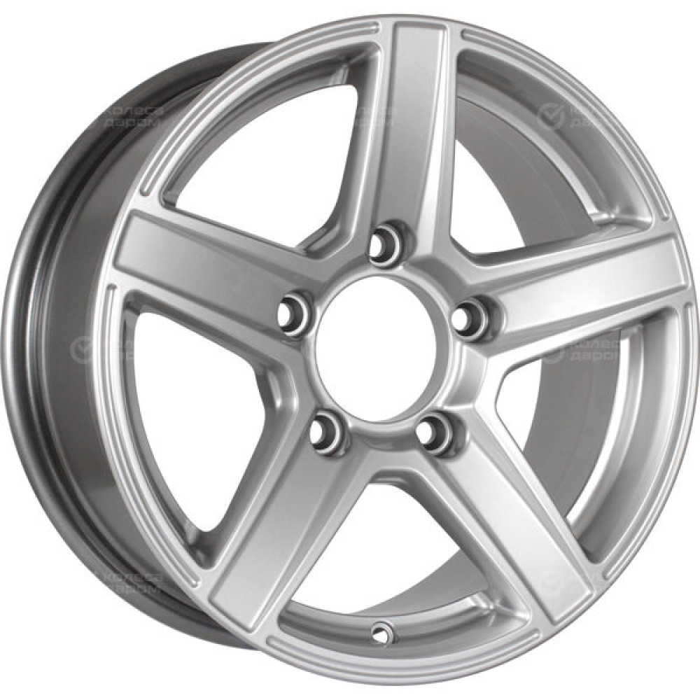 Колесный диск СКАД Сафари 7xR16 5x139.7 ET30 DIA98.5 серебристый