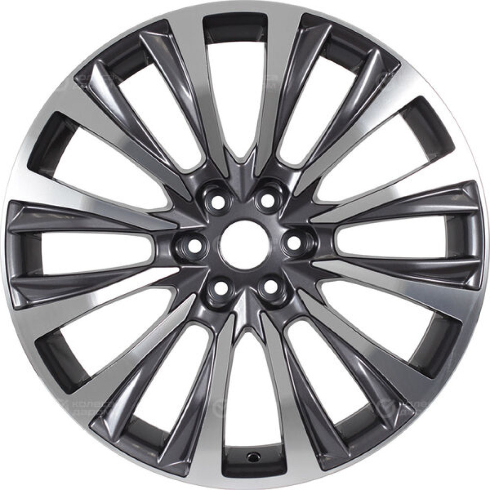 Колесный диск Replay TA14 7.5xR18 6x139.7 ET36 DIA100.1 насыщенный темно-серый полностью полированный