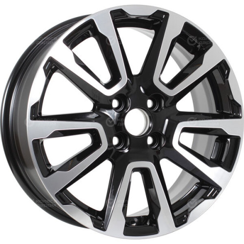 Колесный диск iFree Original КС1026 (ZV 16_Logan) 6.5xR16 4x100 ET45 DIA60.1 черный глянцевый с полированными элементами лицевой поверхности