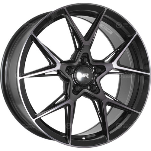 Колесный диск Race Ready CSSYA5636 8.5xR19 5x114.3 ET35 DIA67.1 черный глянец с проточкой, затемненный лак
