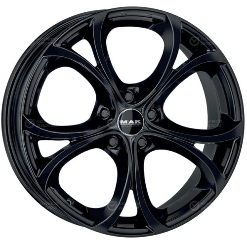 Колесный диск MAK Lario 9xR20 5x110 ET29 DIA65.1 чёрный глянцевый