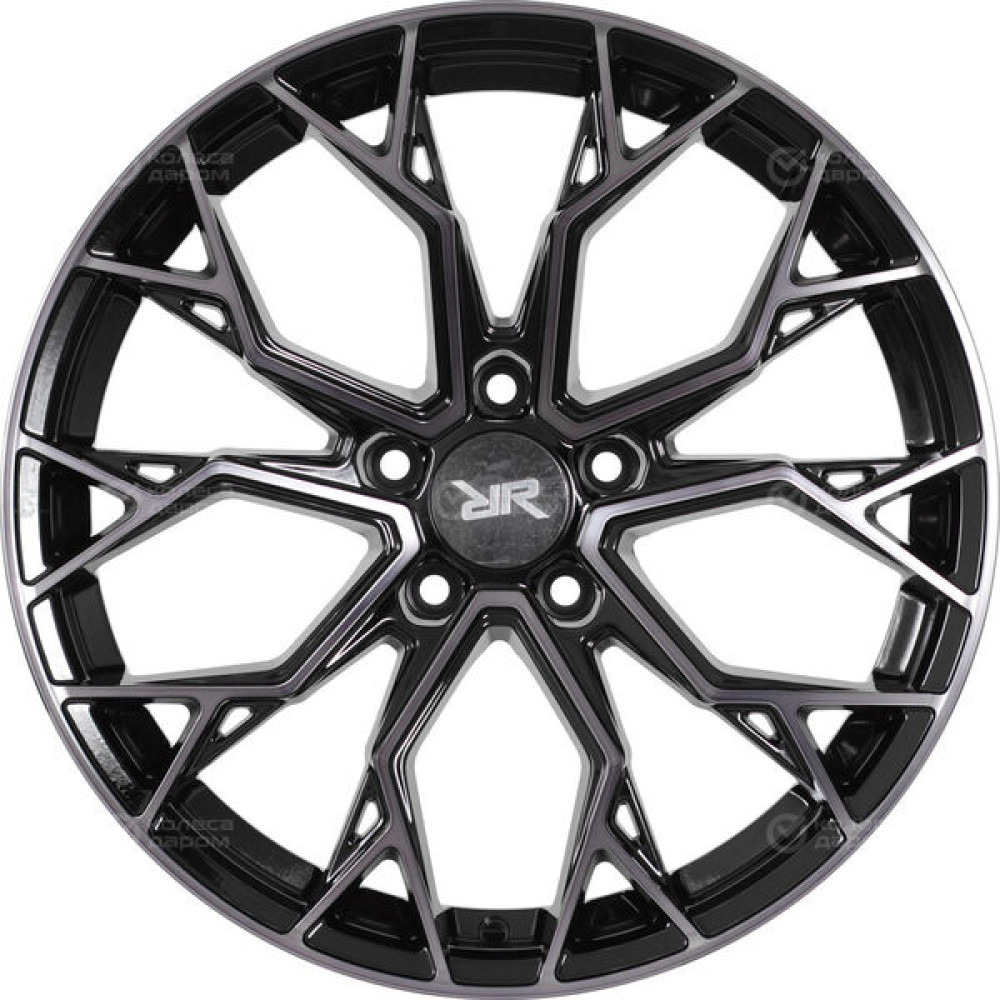 Колесный диск Race Ready CSSYA5640 8.5xR19 5x108 ET45 DIA63.4 черный глянец с проточкой, затемненный лак