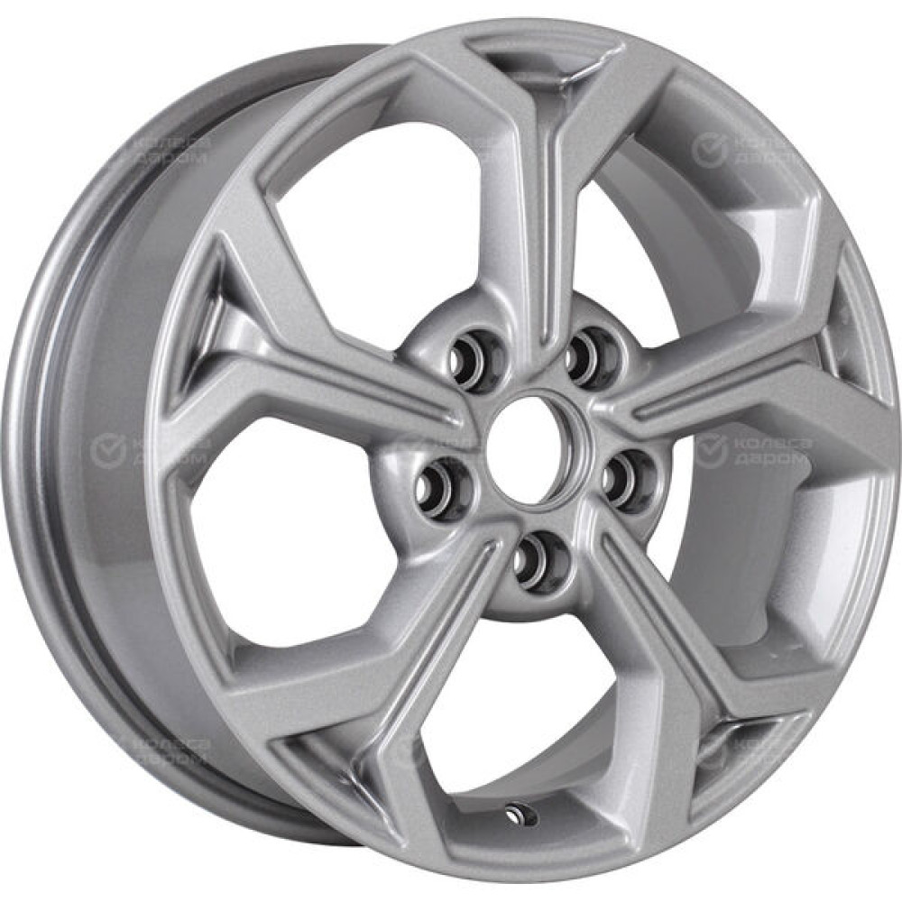 Колесный диск Carwel Орель 190 6.5xR16 5x114.3 ET50 DIA66.1 серебристый металлик