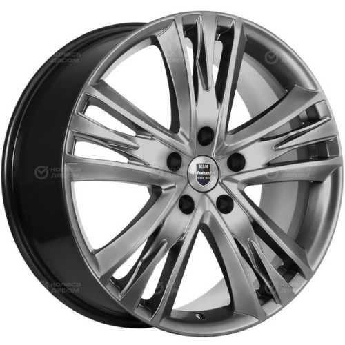 Колесный диск КиК Атлас 8.5xR20 5x114.3 ET45 DIA67.1 темно-серебристый