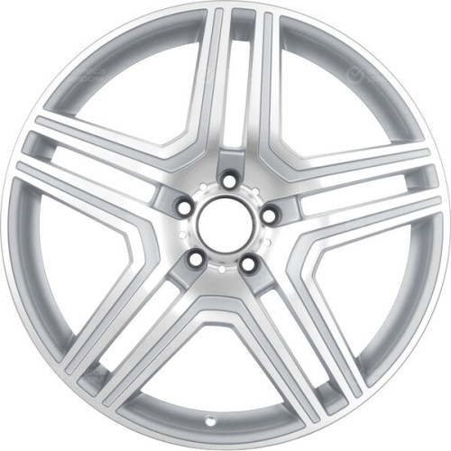 Колесный диск Replay MR67 8.5xR19 5x112 ET36 DIA66.6 серебристый с полировкой