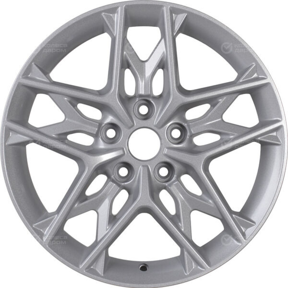 Колесный диск KHOMEN KHW1709 (ZV 17_Hyundai Elantra) 7xR17 5x114.3 ET49 DIA67.1 серебристый