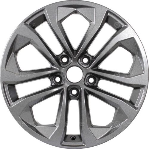 Колесный диск СКАД Тукан 7xR17 5x112 ET40 DIA57.1 темно-серый цвет с перламутровыми оттенками