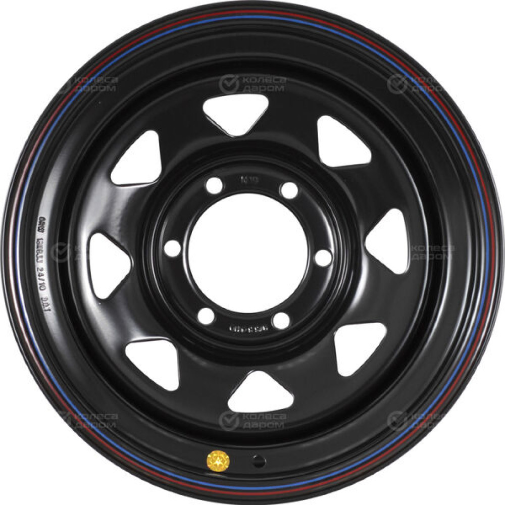 Колесный диск ORW (Off Road Wheels) Nissan/Toyota 8xR15 6x139.7 ET-19 DIA110 черный