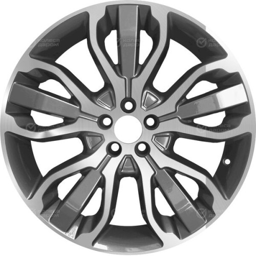 Колесный диск Replay LR45 9.5xR21 5x120/139.7 ET49 DIA72.6 насыщенный темно-серый полностью полированный