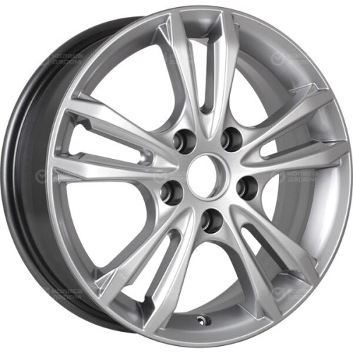 Колесный диск КиК Samara 6xR16 4x100 ET40 DIA67.1 (уценка) насыщенный темно-серебристый цвет