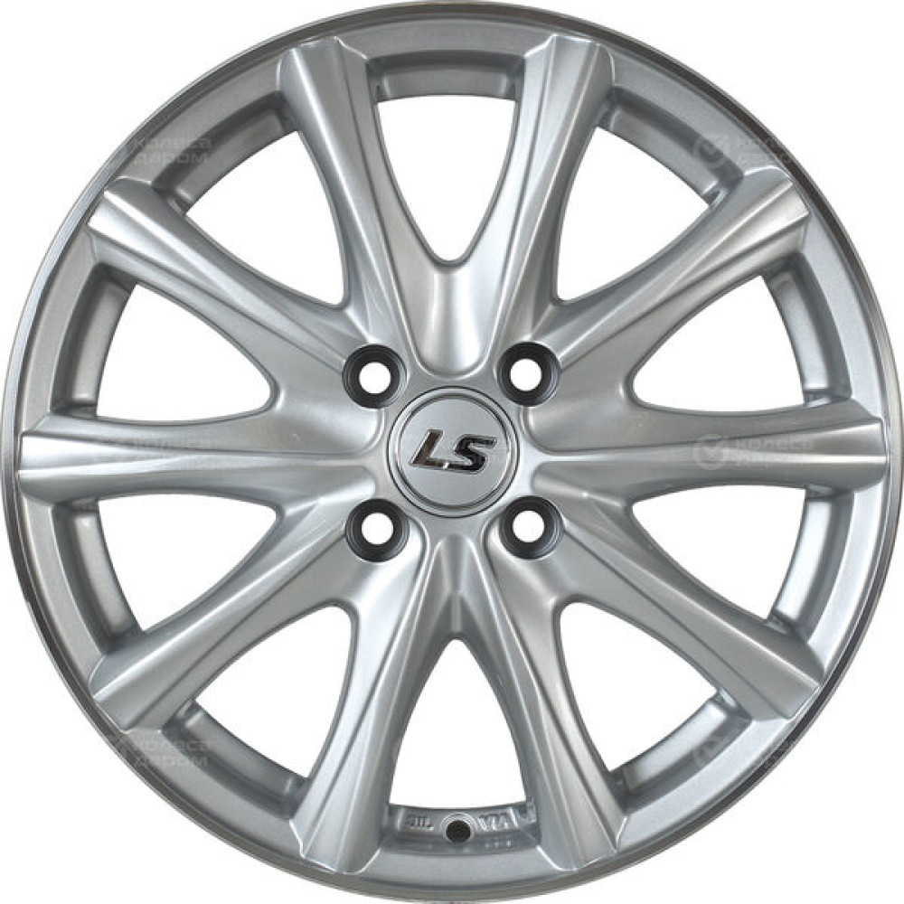 Колесный диск LS LS 741 6xR15 4x100 ET48 DIA73.1 глянцевый серебристый