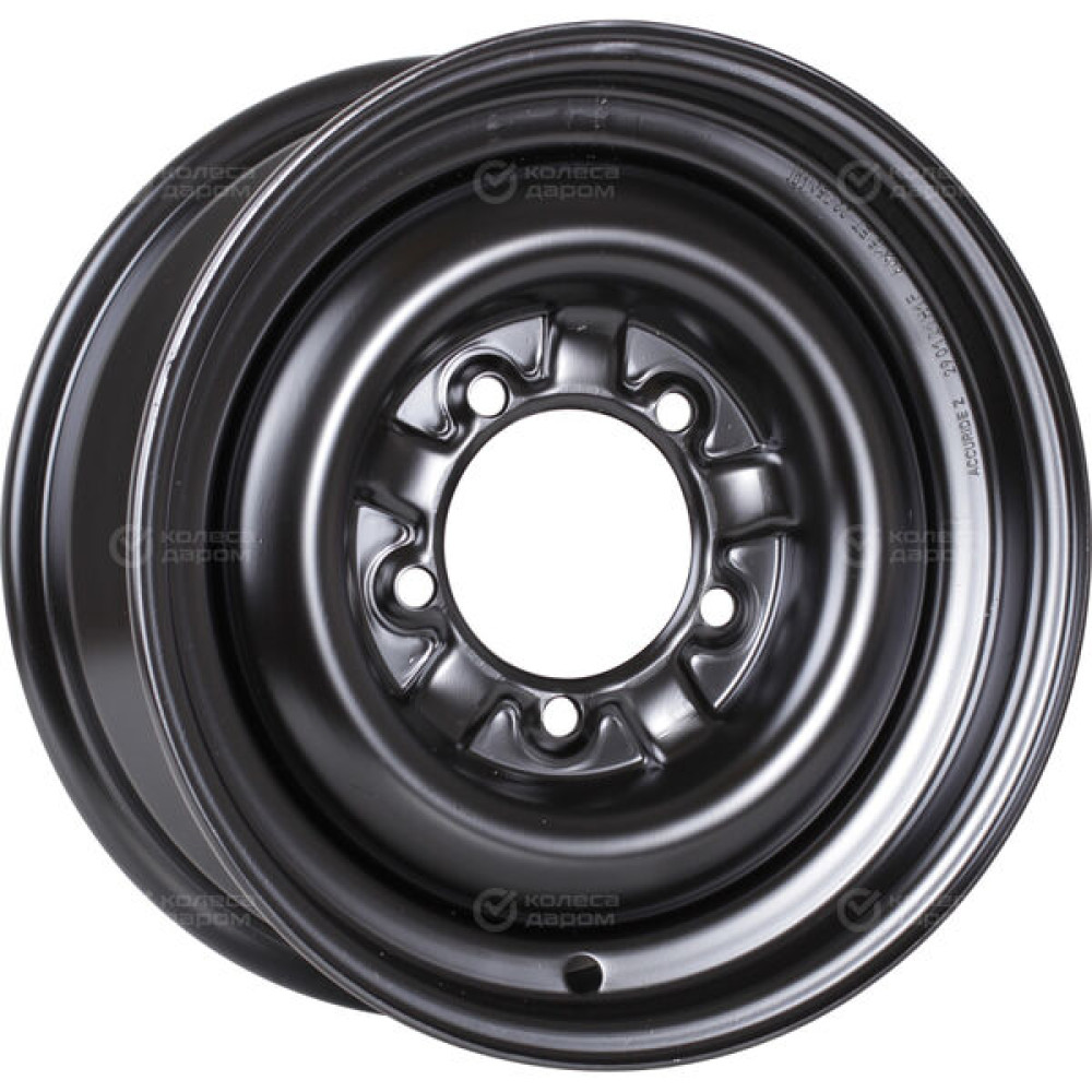 Колесный диск Kronprinz (Accuride) УАЗ 450 6xR15 5x139.7 ET22 DIA108.5 черный