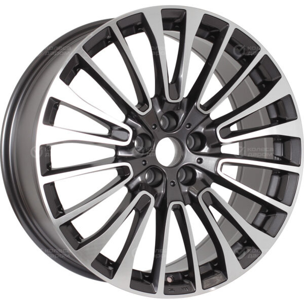 Колесный диск Replay FD193 8.5xR20 5x114.3 ET44 DIA63.3 насыщенный темно-серый полностью полированный