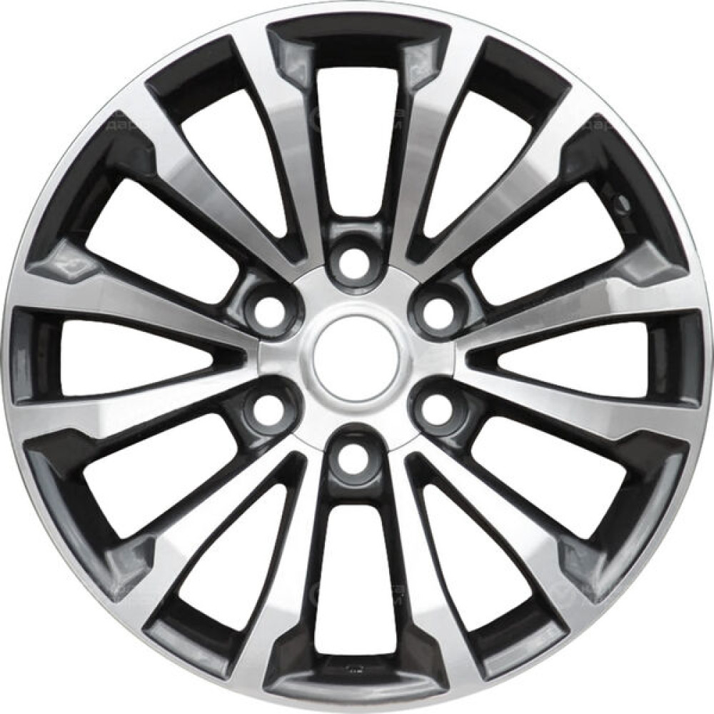 Колесный диск Replay TY263 7.5xR19 6x139.7 ET25 DIA106.1 насыщенный темно-серый полностью полированный