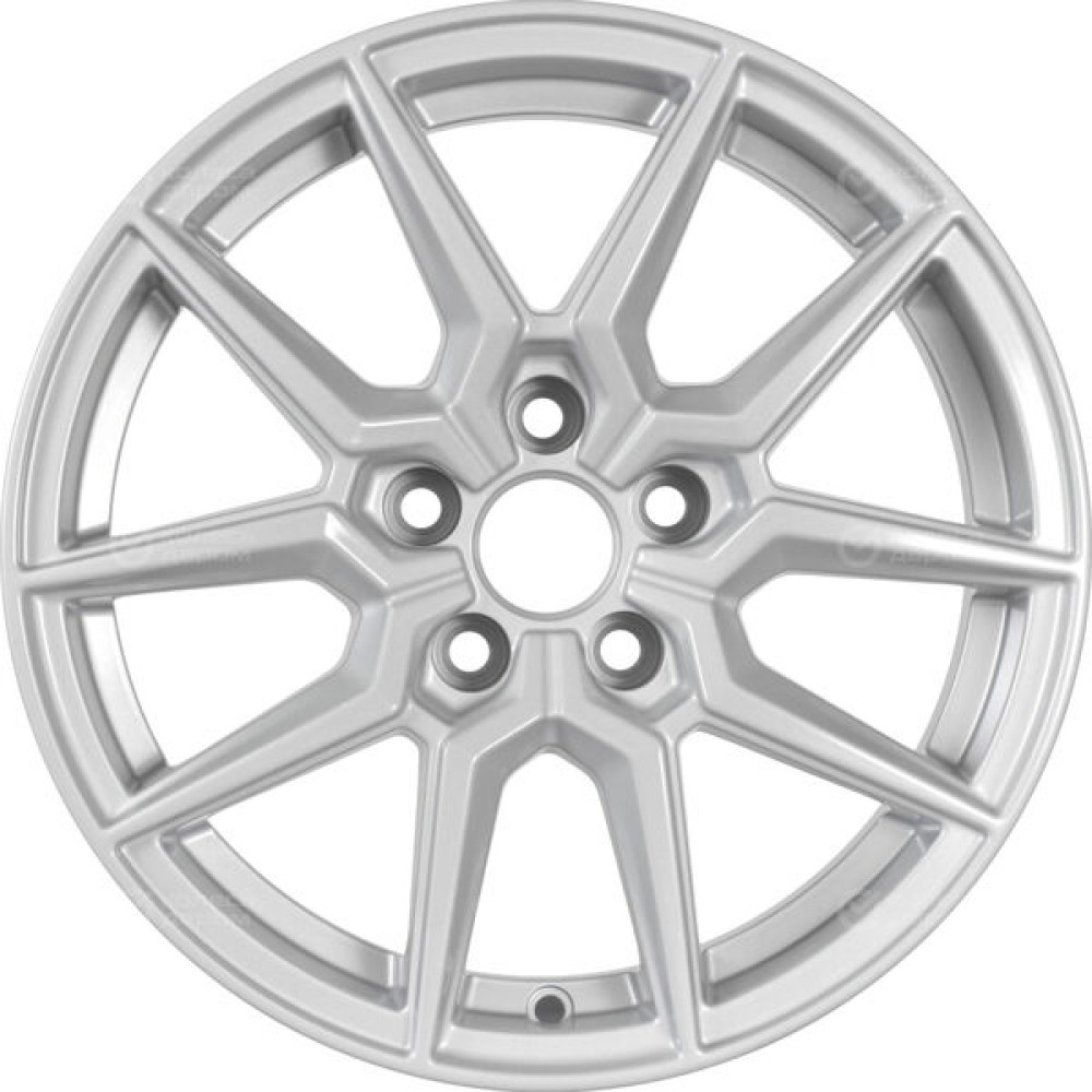 Колесный диск WUP Up117 6.5xR15 5x112 ET43 DIA57.1 глянцевый серебристый