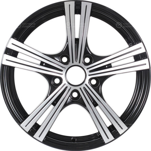 Колесный диск X-trike X112 6.5xR16 5x114.3 ET45 DIA67.1 черный глянцевый с полированной лицевой поверхностью