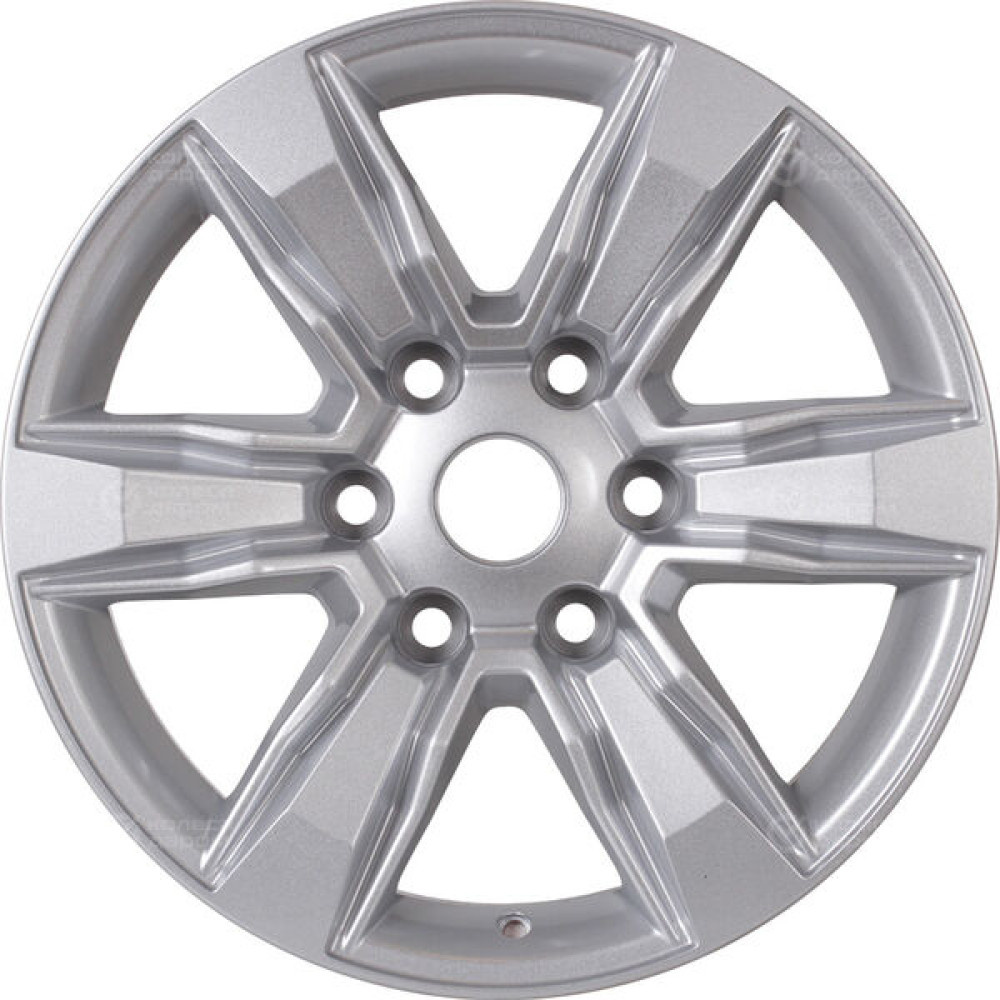 Колесный диск Replay TY202 7.5xR18 6x139.7 ET25 DIA106.1 серебристый