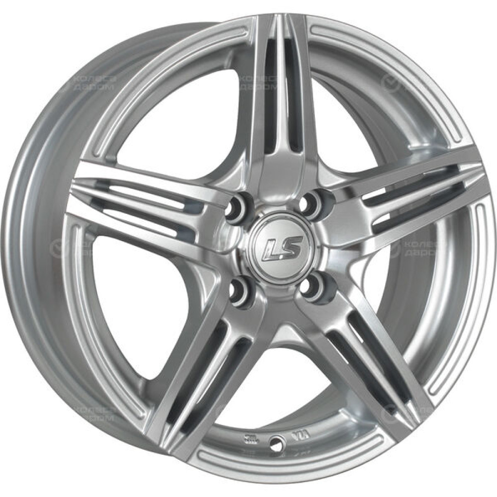 Колесный диск LS LS 189 6.5xR15 4x100 ET40 DIA73.1 серебристый полированный